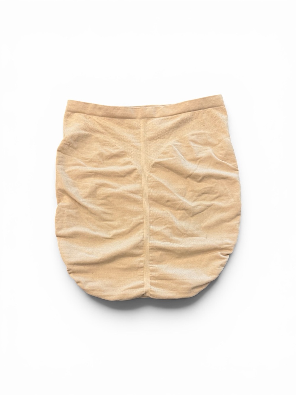 Hanes Women's High-Waist Shaper Brief Beige Size Medium High Compression